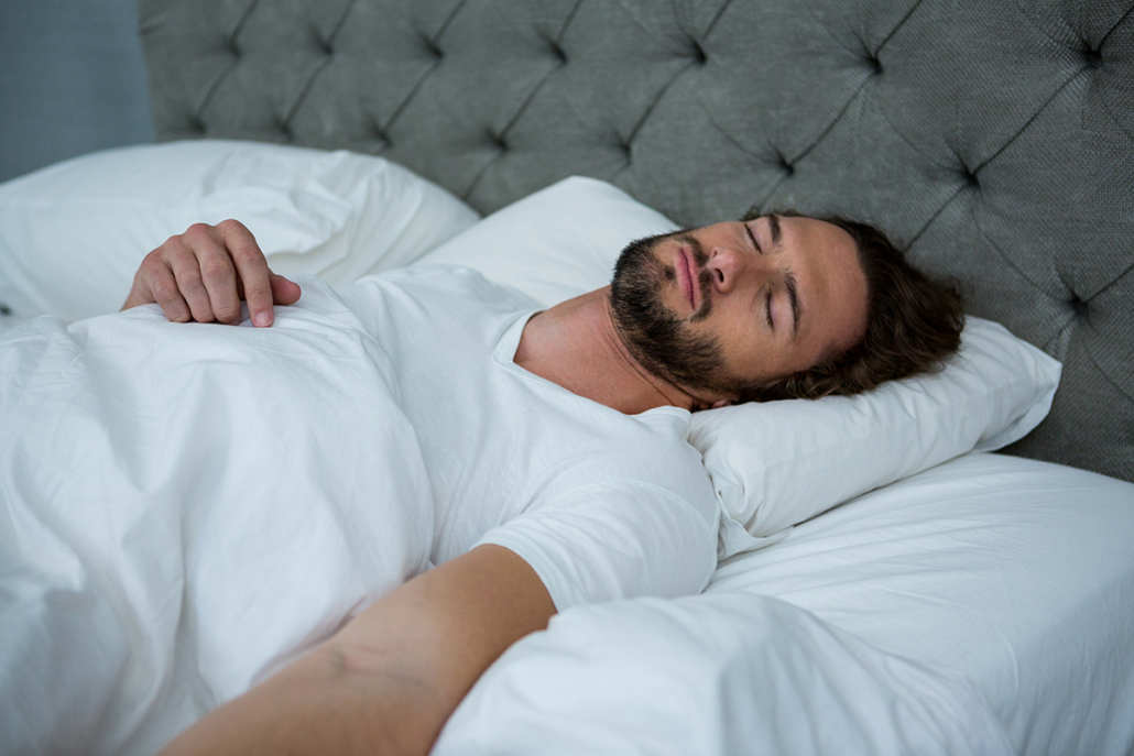 Hombre durmiendo